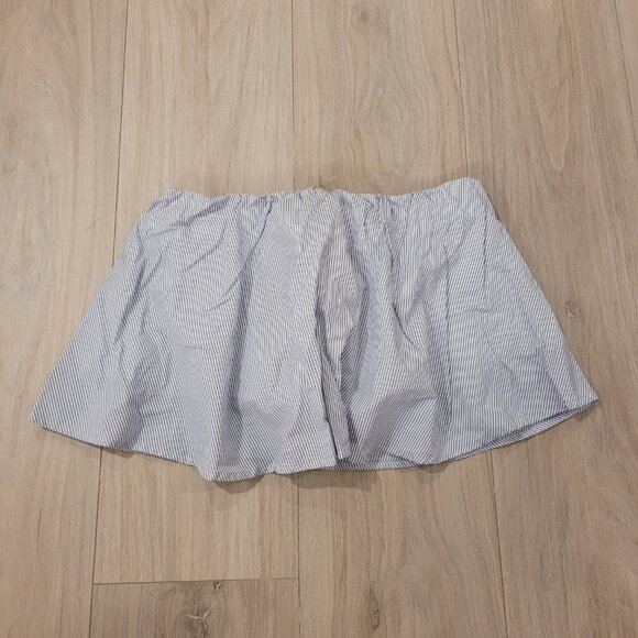 BABATON | Aritzia Eckerd Blouse Crop Tube Top Stripe | Sz. S - Picture 2 of 7